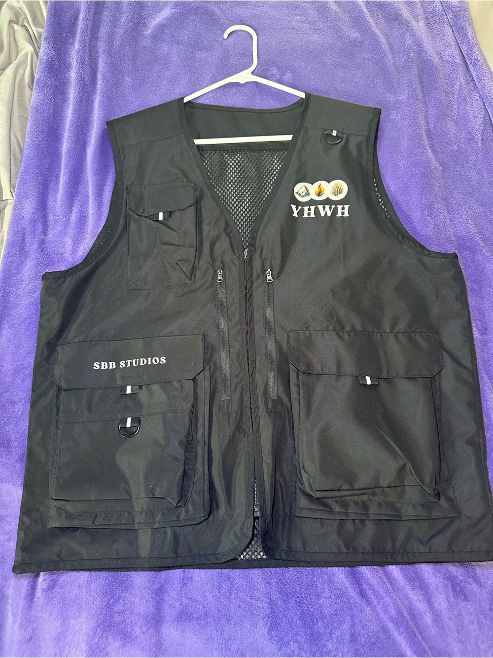 Scary But Beautiful Studios Graphic Utility Vest